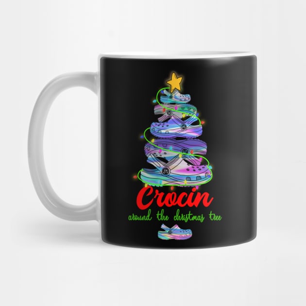 Crocin around the christmas tree Funny Christmas 2020 Gif by Foatui